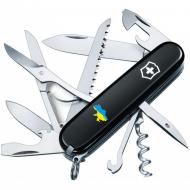 Нож швейцарский Victorinox HUNTSMAN UKRAINE Карта Украины сине-желт. 1.3713.3_T1166u 97413