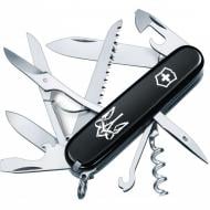 Ніж складаний Victorinox HUNTSMAN UKRAINE Тризуб готичний білий Vx13713.3_T0630u