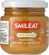 Пюре Smileat "Яблоко, морковь и апельсин" органическое (с 6 месяцев) 130г