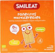 Вафли Smileat детские мультизлаковые органические (с 8 месяцев) 60г Вафли Smileat детские мультизлаковые органические (с 8 месяцев) 60г