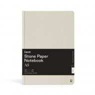 Блокнот для записей Classic A5 нелинованный серый камень Karst Stone Paper
