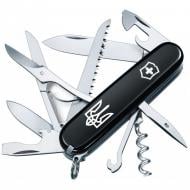 Ніж швейцарський Victorinox HUNTSMAN UKRAINE Тризуб білий (15 інстр) Vx13713.3_T0010u