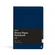Нотатник Classic A5 клітинка темно-синій Karst Stone Paper