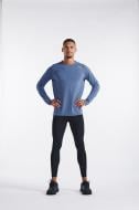 Футболка 2XU Ignition Base Layer L/S MR6827a_IND/SRF р.S синий