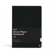 Блокнот для записей Classic A5 клеточка черный Karst Stone Paper