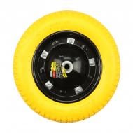 Колесо пенополиуретановое Budmonster бескамерное для тачки 3.00-8 (3.00x8) (01-027) 340 мм 56756