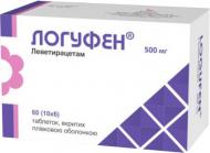 Логуфен в/плів. обол. по 500 мг №60 (10х6) таблетки