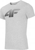 Футболка 4F NOSD4-TSM302-27M р.2XL серый
