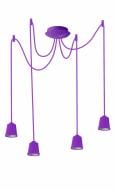 ВИТРИНА! Подвес ERKA 424 4x60 Вт E27 фиолетовый 424004