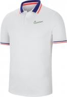 Поло Nike M NKCT SLAM POLO PS NT CI9158-100 р.M белый