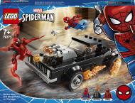 Конструктор LEGO Super Heroes Marvel Человек-паук и Призрачный Гонщик против Карнажа 76173