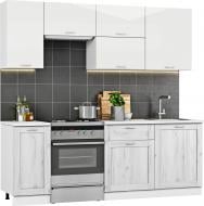 Кухня Грейд-Плюс Дуб Крафт белый ДСП 2,2 м