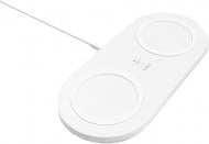Зарядное устройство Belkin Dual Pads Wireless Charging Qi 15W (WIZ008VFWH)