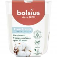 Свеча ароматическая Bolsius TRUE SCENTS в стекле 80/73 аромат Хлопок