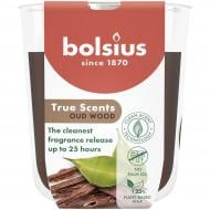 Свеча ароматическая Bolsius TRUE SCENTS в стекле 80/73 аромат Агаровое дерево