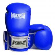 Боксерские перчатки PowerPlay 12oz PP_3019 синий