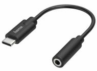 Адаптер Hama USB C - 3.5 mm Jack Stereo черный (00205282)