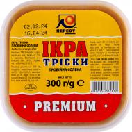 Икра трески пробойная соленая 300 г PREMIUM