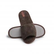 Тапки домашние Twins 3D открытые р.40/41 коричневый