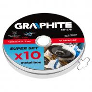 Круг отрезной NEO tools 125х1,0x22,2 мм 10 шт. 55-576