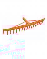 Грабли зубчатые RAMP на 18 зубьев без черенка