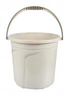 Відро звичайне Stars Plast «Стайл» 313x295 мм 15 л бежевий
