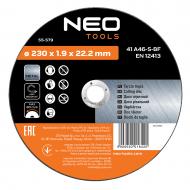 Круг отрезной NEO tools 230х1,9x22,2 мм 5 шт. 55-579