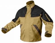 Куртка рабочая HOEGERT EDGAR р. XL HT5K282 бежевый