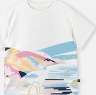 Футболка Reima Siirtyy р.164 білий 5200353A-011D