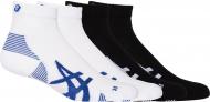 Носки Asics 2PPK CUSHION RUN QUARTER SOCK 3013A800_001 р.35-38 разноцветный