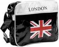 Спортивна сумка Flag London b01033vc білий із чорним Спортивна сумка Flag London b01033vc білий із чорним
