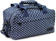 Сумка дорожная MEMBERS ESSENTIAL ON-BOARD TRAVEL BAG 12.5 NAVY POLKA (SB-0043-NP) 12,5 л синий