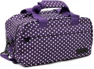 Сумка дорожная MEMBERS ESSENTIAL ON-BOARD TRAVEL BAG 12.5 PURPL POLKA 12,5 л фиолетовый