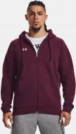 Джемпер Under Armour UA Rival Fleece FZ Hoodie 1379767-600 р.L бордовый