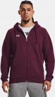 Джемпер Under Armour UA Rival Fleece FZ Hoodie 1379767-600 р.M бордовый
