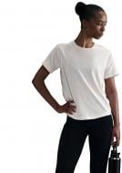 Футболка Nike W NK TRAIL DF UV SS TOP HJ2242-030 р.S бежевий