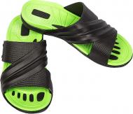 Шлепанцы DreamStan р.43 черный с салатовым