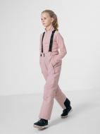 Штани 4F SKI TROUSERS JSPDN001 HJZ22-JSPDN001-56S р. 128 рожевий