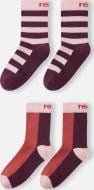 Набір шкарпеток унісекс Reima бавовняних Jalkaan 5300046D-4961 р. 30-33 червоний