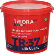 Фарба латексна водоемульсійна Triora TR-37 silk&baby база TR шовковистий мат база під тонування 5 л