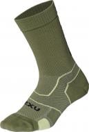 Носки 2XU Vectr Cushion Crew Socks UA5053e_HTG/BLK р.M зеленый