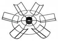 Полиця для пляшок Lemax 490 мм чорний нікель (ST490 NF)