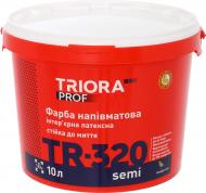 Краска латексная водоэмульсионная Triora TR-320 semi полумат белый 10 л