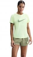 Футболка Nike W NK ONE SWSH HBR DF SS TOP HJ2204-701 р.S зелений