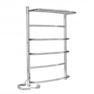 Полотенцесушитель электрический Laris Еврофлеш П6 500х800 с полкой (левое подключение)