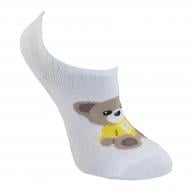 Носки детские для девочек Premier Socks короткие мишка р. 16–18 белый Носки детские для девочек Premier Socks короткие мишка р. 16–18 белый