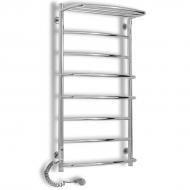 Полотенцесушитель электрический Laris Еврофлеш П8 500х1000 с полкой (левое подключение) S