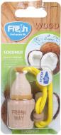 Ароматизатор підвісний FRESHWAY Wood Blister Coconut 5 мл