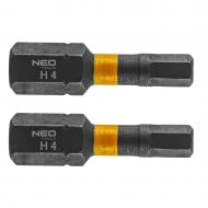 Набор бит NEO tools HEX4 x 25 мм 2 шт. 2 шт. 56-507