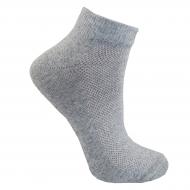 Шкарпетки дитячі унісекс Premier Socks Економ короткі сітка р. 23-25 світло-сірий